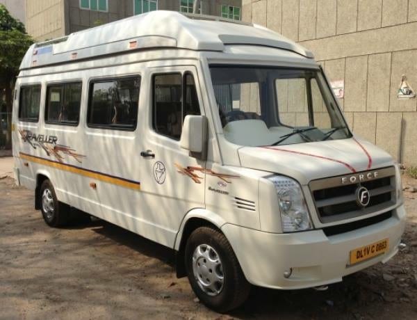 Traveller on rent, tempo traveller on hire in Faridabad