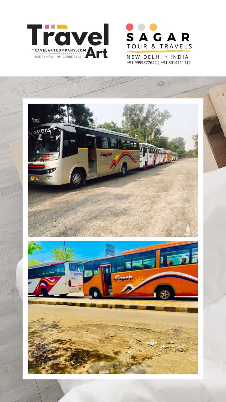 Bus on hire, Rent a bus, Bus on hire in Delhi,