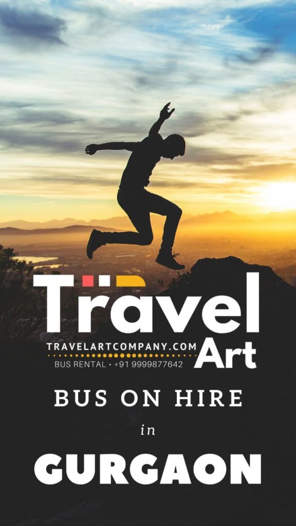 hire a bus, rent a bus in gurgaon