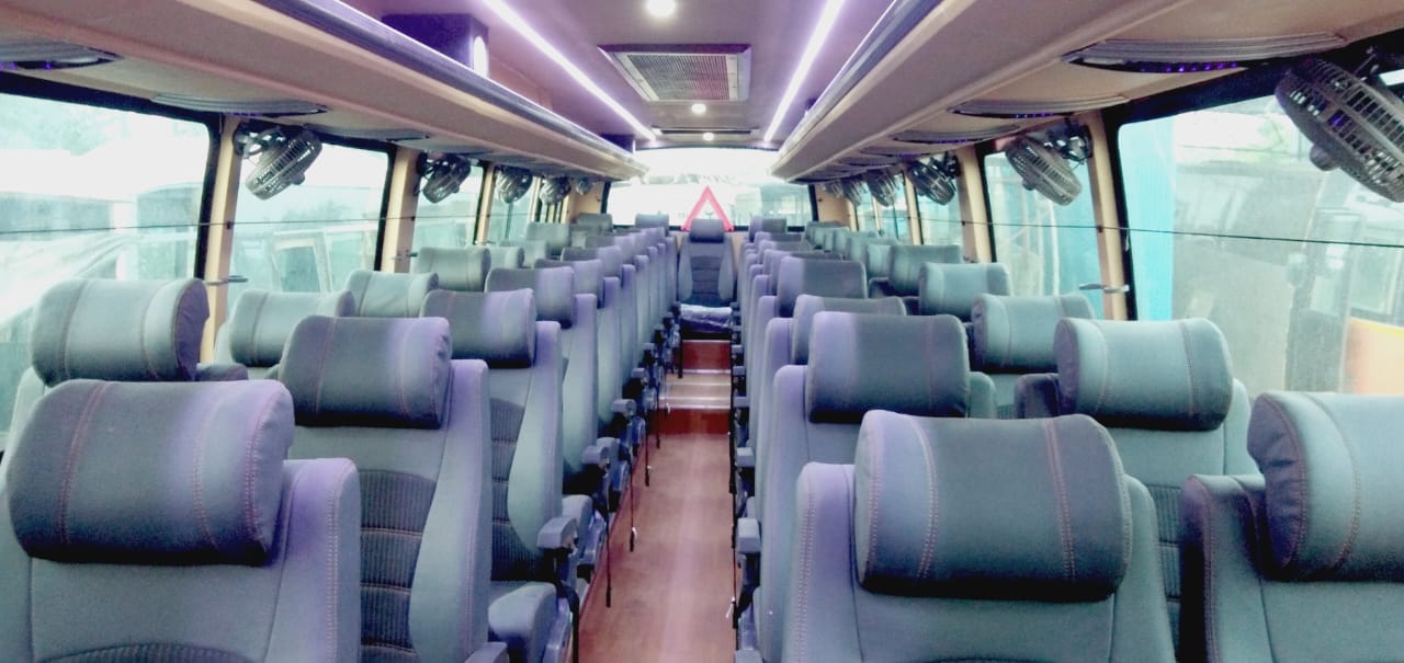 Bus for hire, Bus for Rent in Hisar, Jhajjar, Sonipat,