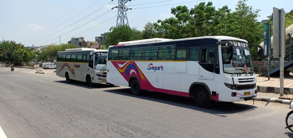 Bus on Rent, Bus on hire, Rent a bus, Hire a bus in Agra, Mathura, Vrindavan