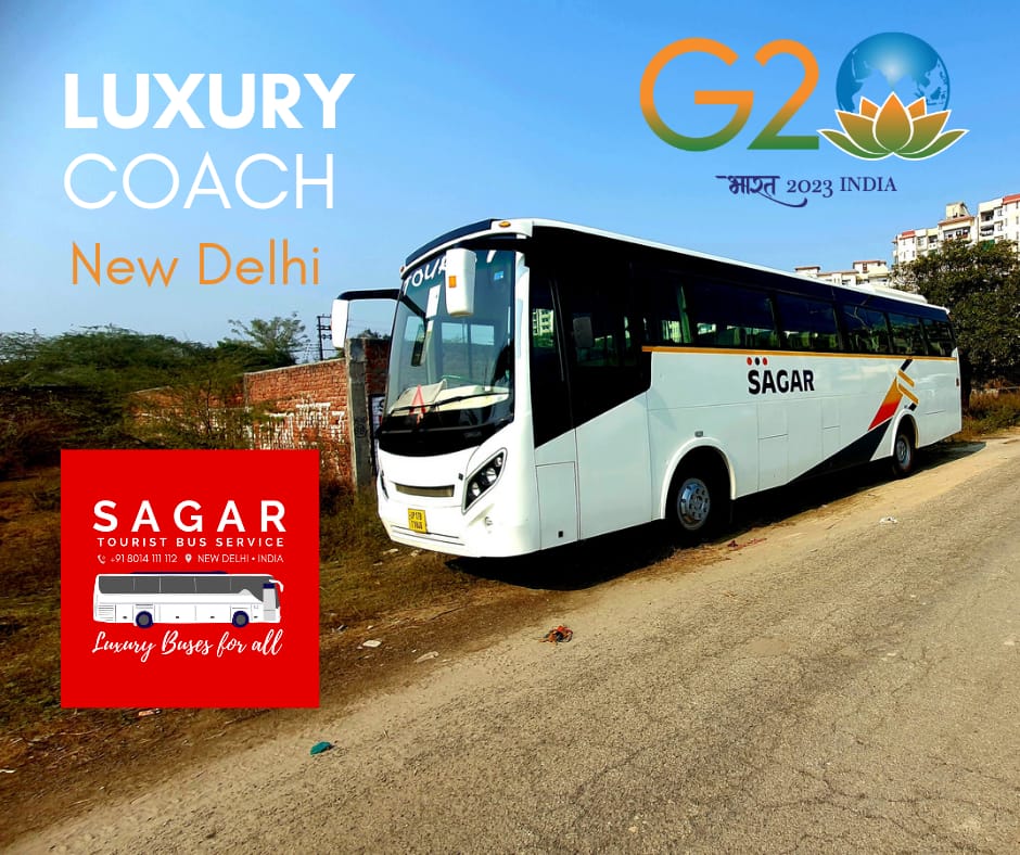 Luxury Bus on rent in Delhi