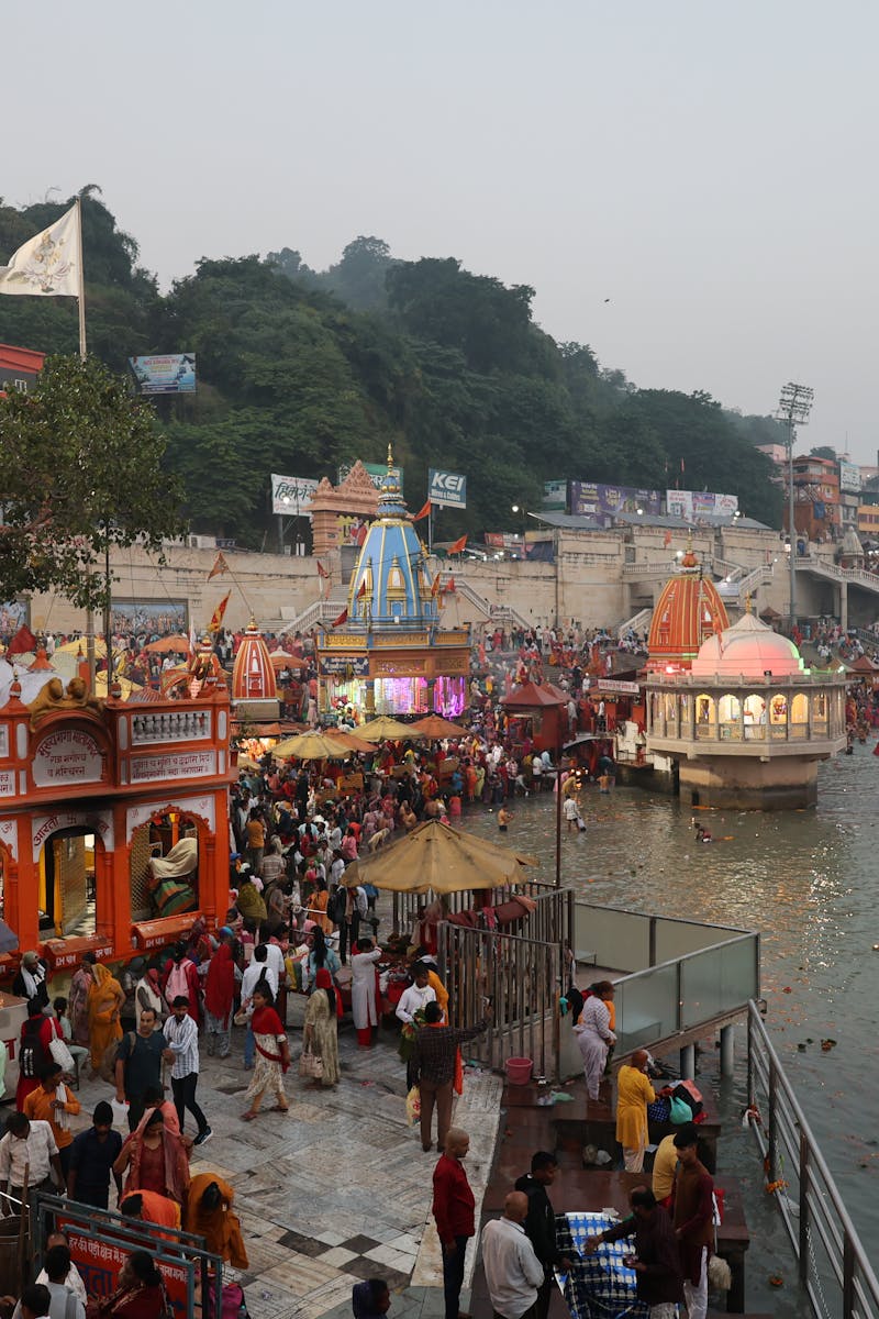 Early morning at Har Ki Pouri, Hardwar, Uttarakhand, India